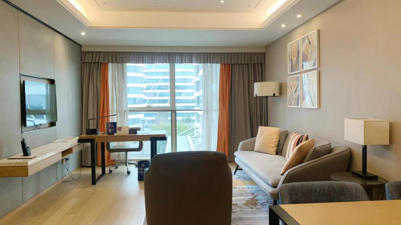 Hongqiao Primus Residence Apartment - National Exhibition Center Shanghai Esterno foto