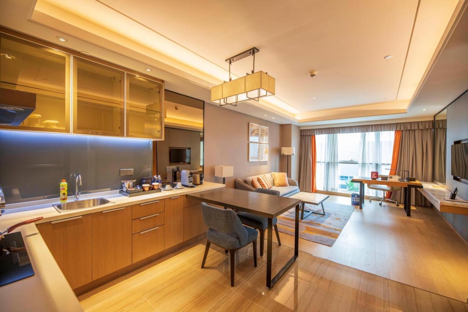 Hongqiao Primus Residence Apartment - National Exhibition Center Shanghai Esterno foto